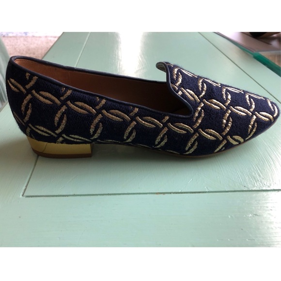 Michael Kors Navy Blue Loafer - Picture 3 of 5